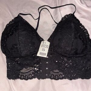 Bozzolo Black Lace Bralette